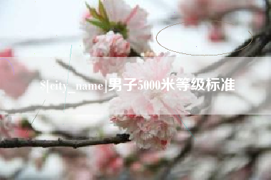 柳林男子5000米等级标准
