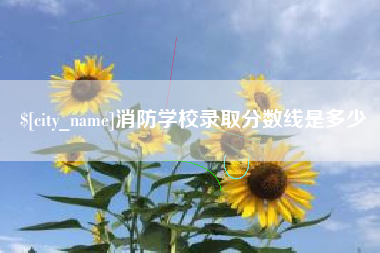 柳林消防学校录取分数线是多少
