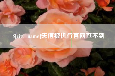 柳林失信被执行官网查不到