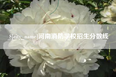 柳林河南消防学校招生分数线 柳林河南消防学校招生分数线