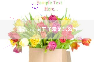 柳林王子豪是怎么写