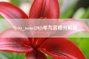 柳林2021年九宫格分解图