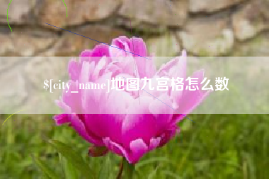 柳林地图九宫格怎么数