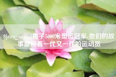 柳林男子5000米奥运冠军-他们的故事激励着一代又一代的运动员