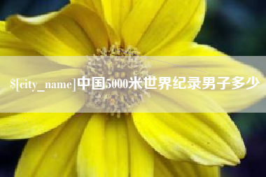 柳林中国5000米世界纪录男子多少