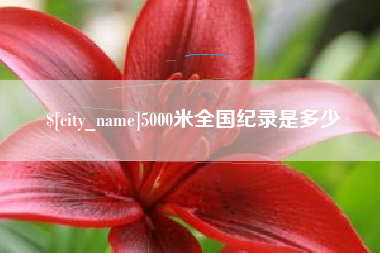 柳林5000米全国纪录是多少
