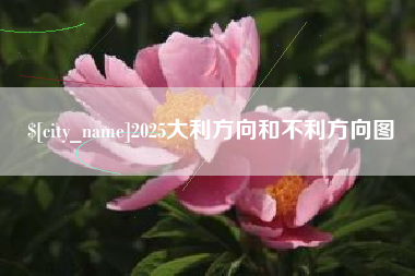 柳林2025大利方向和不利方向图