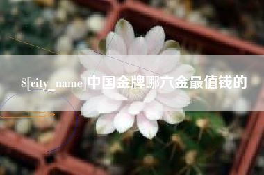 柳林中国金牌哪六金最值钱的