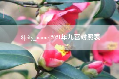 柳林2021年九宫对照表
