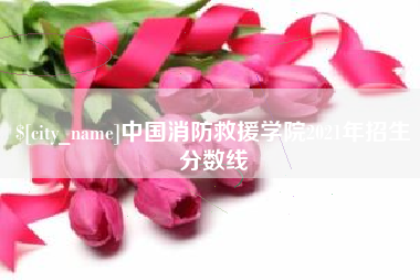柳林中国消防救援学院2021年招生分数线