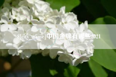 柳林中国金牌有哪些2021